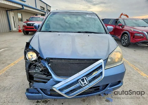 2007 Honda Odyssey Ex z USA, uszkodzony, nr VIN 5FNRL38427B024156